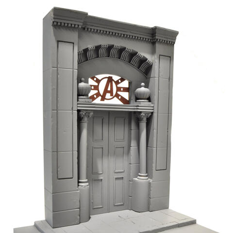 1:20 scale model Miller Street, Glasgow.